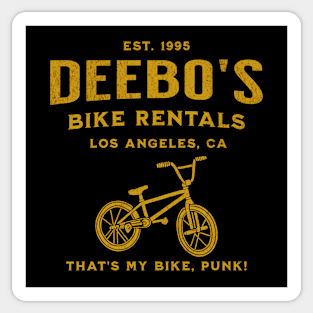 Deebo's Bike Rentals Sticker